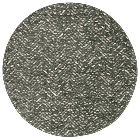 Safavieh Adirondack 6'-0" x 6'-0" Rug in Dark Green / Ivory