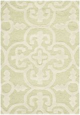 Safavieh Cambridge 2'-0" x 3'-0" Rug in Light Green / Ivory