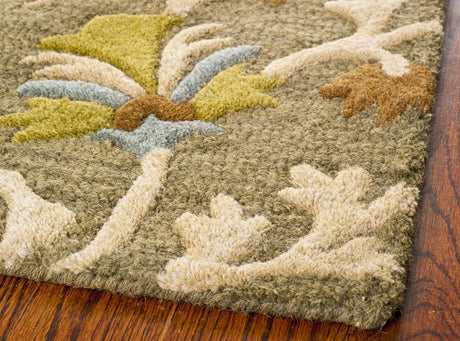 Safavieh Cambridge 6'-0" x 6'-0" Rug in Moss / Multi