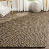 Safavieh Natural Fiber 4'-0" x 6'-0" Rug in Natural / Grey