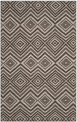 Safavieh Kilim 5'-0" x 8'-0" Rug in Grey / Light Grey