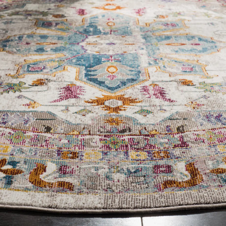 Safavieh Aria 6'-5" x 6'-5" Rug in Cream / Multi