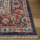 Safavieh Samarkand 6'-0" x 9'-0" Rug in Navy / Rust