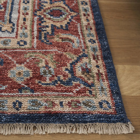 Safavieh Samarkand 6'-0" x 9'-0" Rug in Navy / Rust
