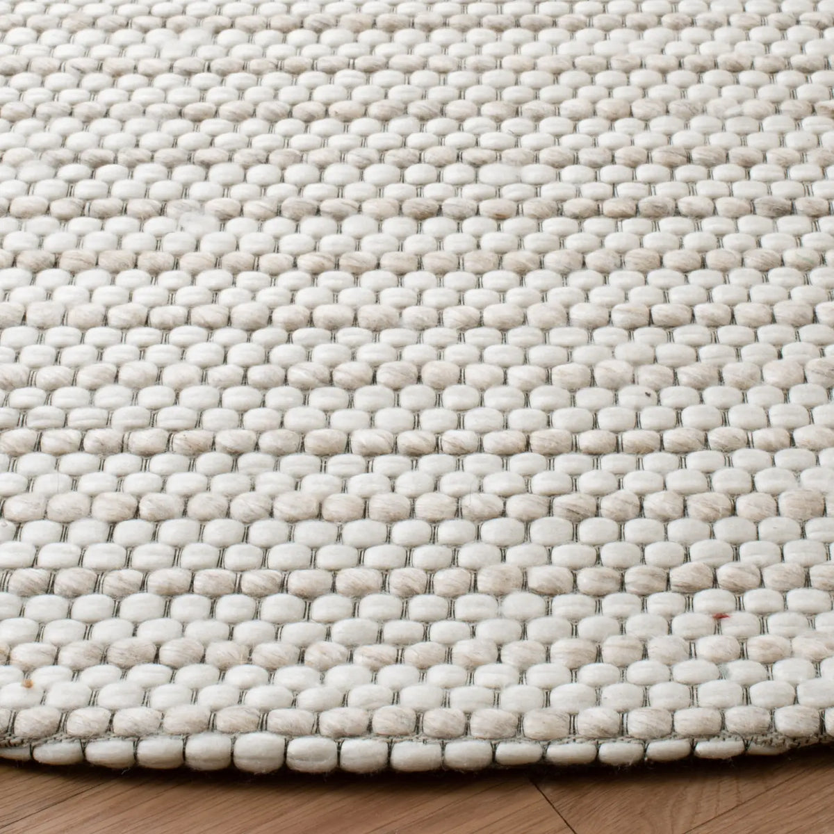 Safavieh Marbella 6'-0" x 6'-0" Rug in Light Brown / Ivory