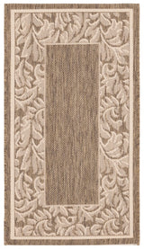 Safavieh Courtyard 2'-0" x 3'-7" Rug in Brown / Natural