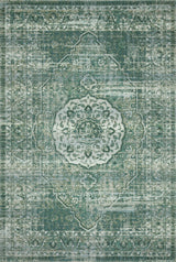 Loloi Mika Mik-06 Green / Mist Rugs - main flat