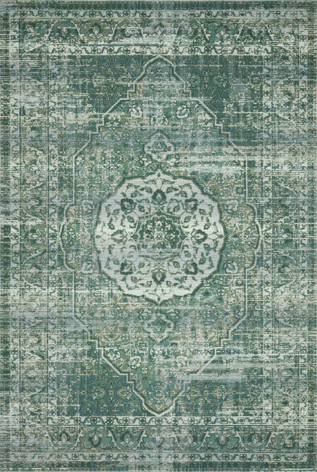 Loloi Mika Mik-06 Green / Mist Rugs - main flat