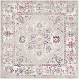 Safavieh Skyler 6'-7" x 6'-7" Rug in Grey / Pink