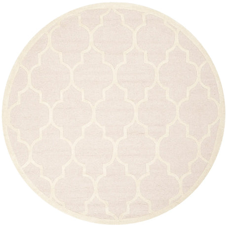 Safavieh Cambridge 6'-0" x 6'-0" Rug in Light Pink / Ivory