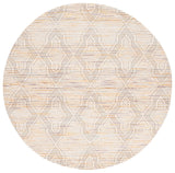 Safavieh Marbella 6'-0" x 6'-0" Rug in Ivory / Orange