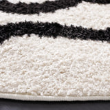 Safavieh Norway 5'-3" x 5'-3" Rug in Ivory / Black