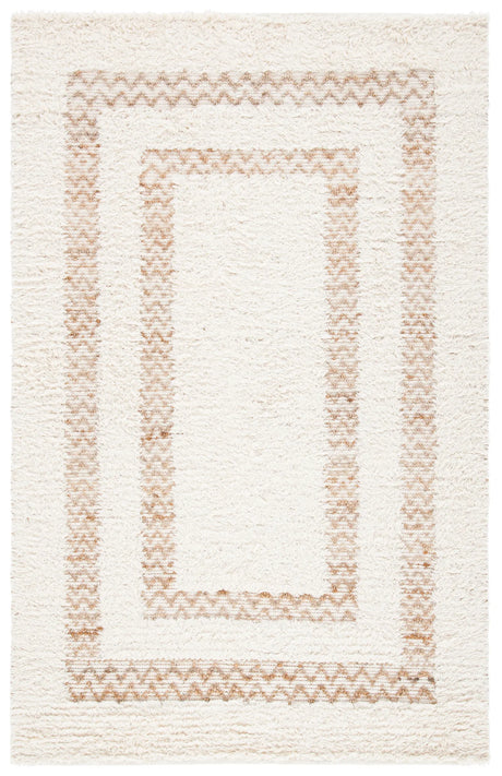 Safavieh Natura 4'-0" x 6'-0" Rug in Ivory / Natural