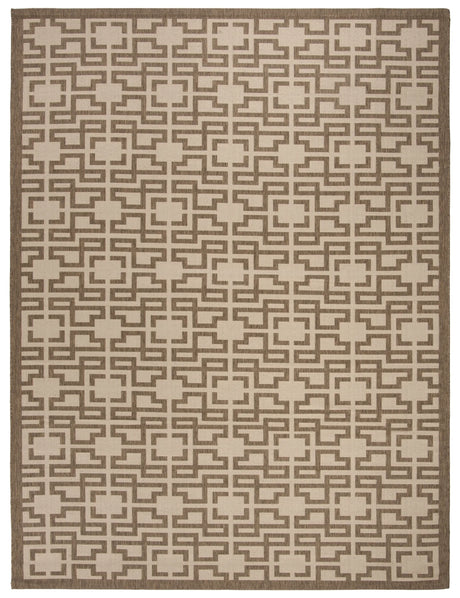 Safavieh Martha Stewart 6'-7" x 9'-6" Rug in Beige / Brown