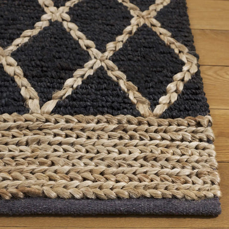 Safavieh Natural Fiber 4'-0" x 6'-0" Rug in Charcoal