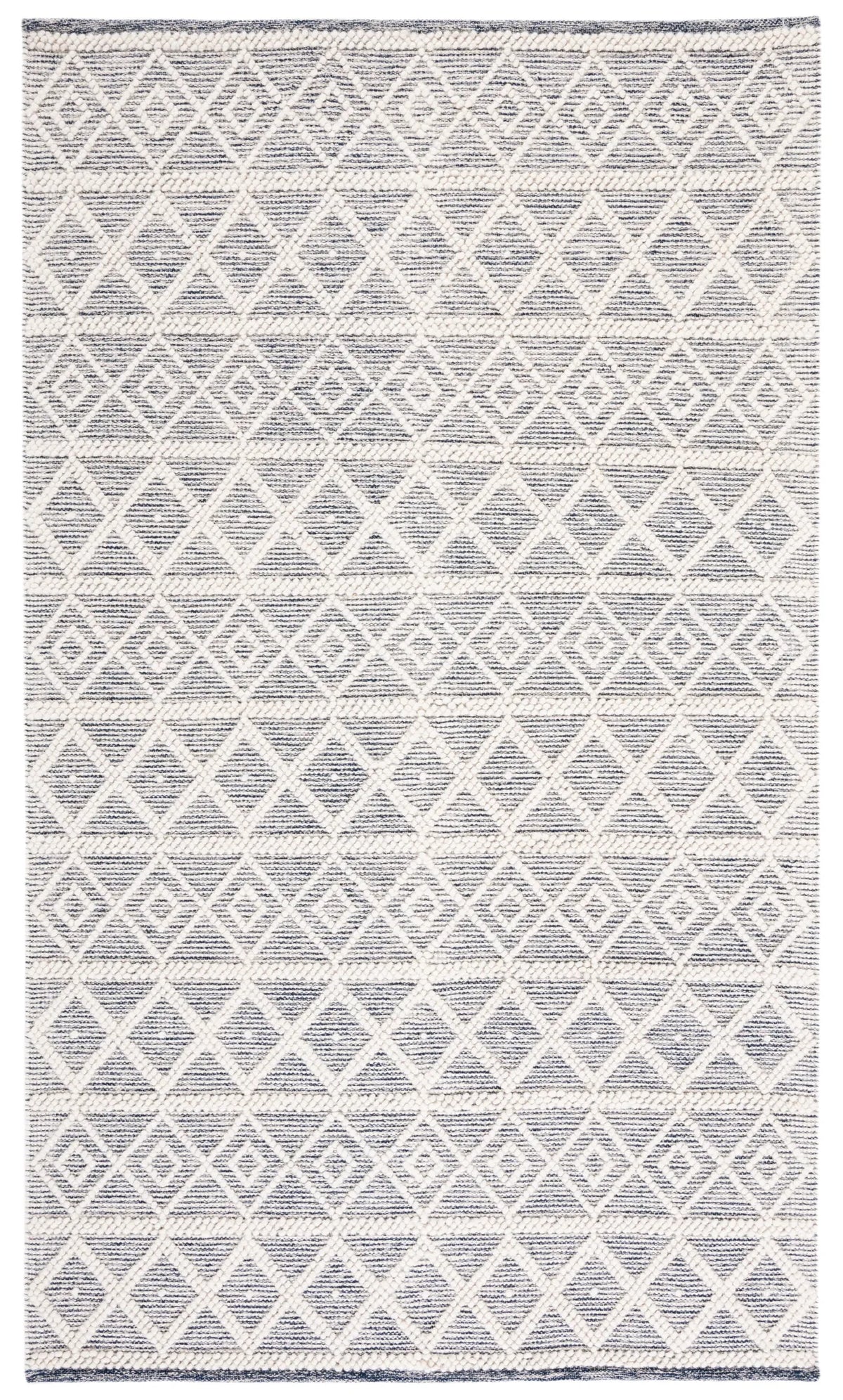 Safavieh Natura 4'-0" x 6'-0" Rug in Ivory / Navy