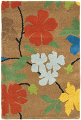 Safavieh Soho 2'-0" x 3'-0" Rug in Brown / Multi
