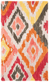 Safavieh Ikat 3'-0" x 5'-0" Rug in Beige / Pink
