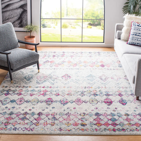 Safavieh Madison 700 10'-0" x 14'-0" Rug in Grey / Purple