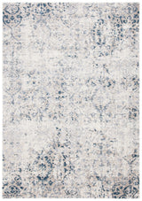 Safavieh Carnegie 4'-0" x 6'-0" Rug in Ivory / Navy