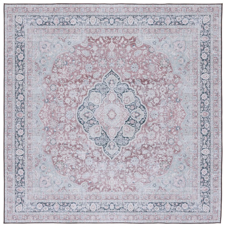 Safavieh Tucson 6'-0" x 6'-0" Rug in Rust / Sage