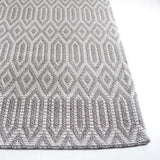 Safavieh Martha Stewart 5'-0" x 7'-0" Rug in Anthracite / Light Grey