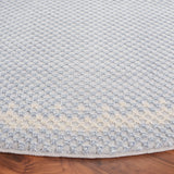 Safavieh Continental 5'-3" x 5'-3" Rug in Blue / Beige