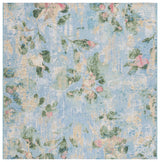 Safavieh Barbados 500 6'-6" x 6'-6" Rug in Light Blue / Green