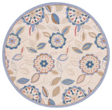 Safavieh Chelsea 5'-6" x 5'-6" Rug in Ivory / Blue