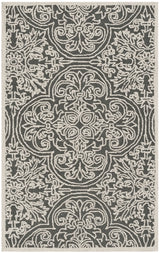 Safavieh Trace 3'-0" x 5'-0" Rug in Dark Grey / Light Grey
