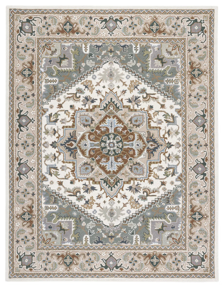 Safavieh Heritage 10'-0" x 14'-0" Rug in Ivory / Light Blue