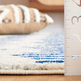 Safavieh Tulum 4'-5" x 6'-5" Rug in Ivory / Navy