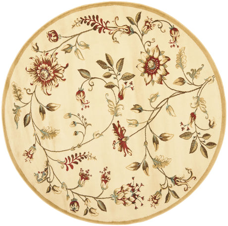 Safavieh Lyndhurst 5'-3" x 5'-3" Rug in Ivory / Multi