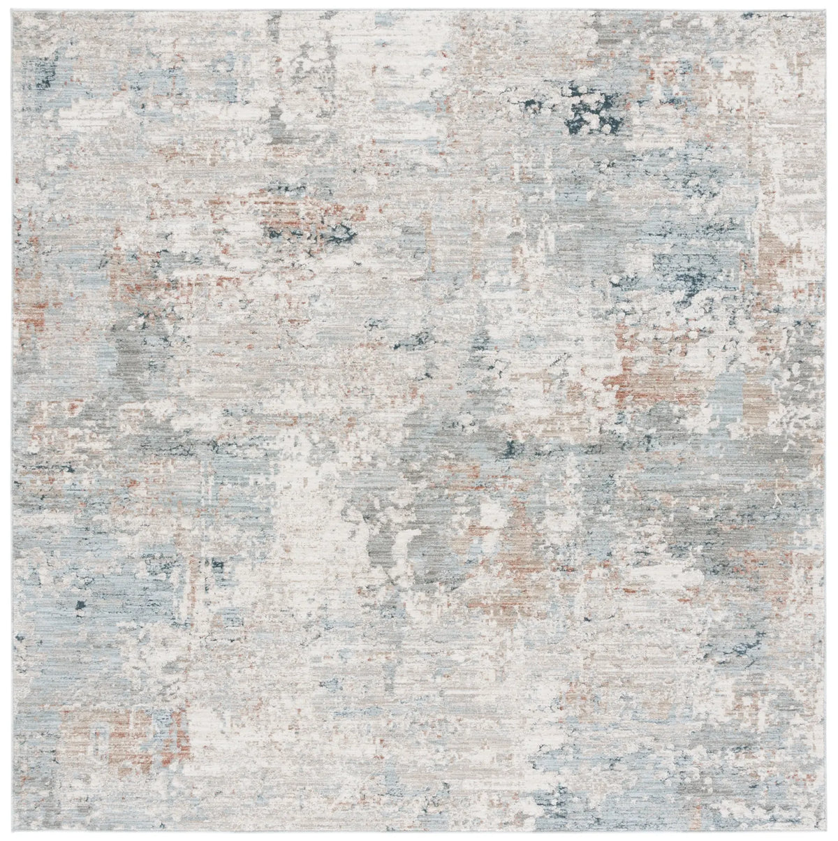 Safavieh Treasure 6'-7" x 6'-7" Rug in Grey / Blue