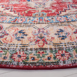 Safavieh Tucson 6'-0" x 6'-0" Rug in Rust / Beige