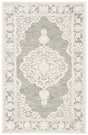 Safavieh Micro-Loop 4'-0" x 6'-0" Rug in Grey / Ivory