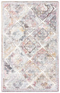 Safavieh Micro-Loop 4'-0" x 6'-0" Rug in Grey / Ivory