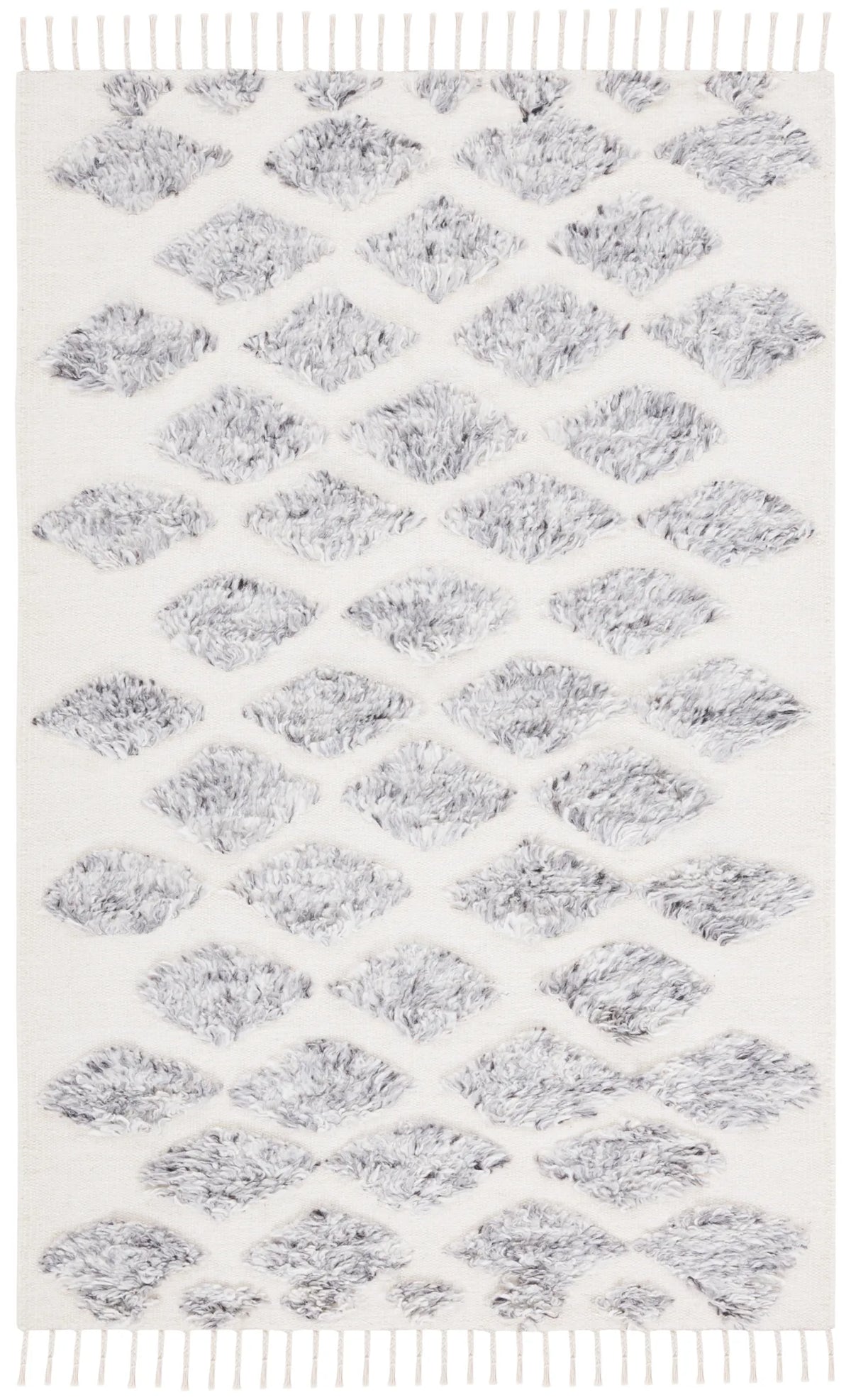 Safavieh Casablanca 4'-0" x 6'-0" Rug in Grey / Beige