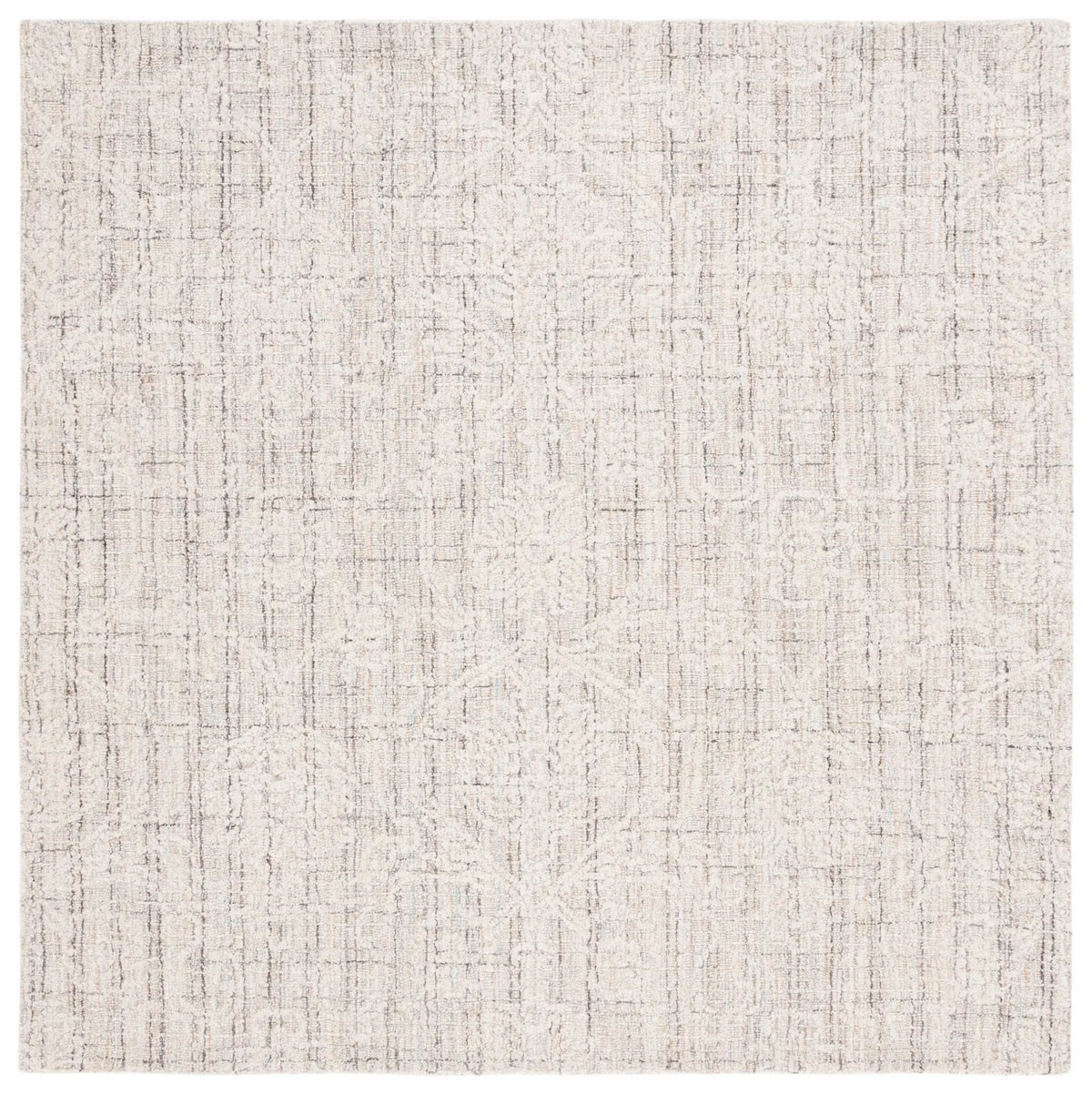 Safavieh Ebony 6'-0" x 6'-0" Rug in Grey / Ivory