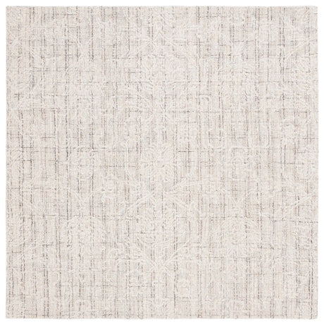 Safavieh Ebony 6'-0" x 6'-0" Rug in Grey / Ivory