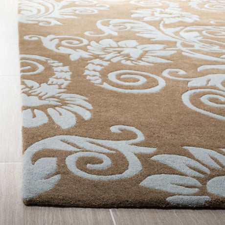Safavieh Soho 3'-6" x 5'-6" Rug in Light Brown / Blue