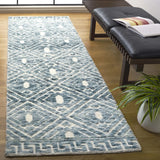 Safavieh Audrey 2'-6" x 8'-0" Rug in Blue / Ivory