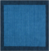 Safavieh Himalaya 6'-0" x 6'-0" Rug in Light Blue / Dark Blue