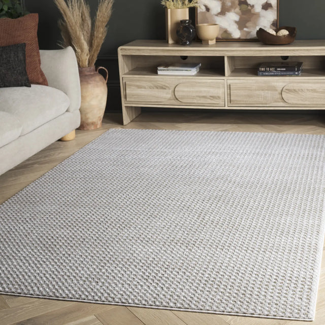 Safavieh Slate 700 4'-0" x 6'-0" Rug in Beige / Ivory Grey
