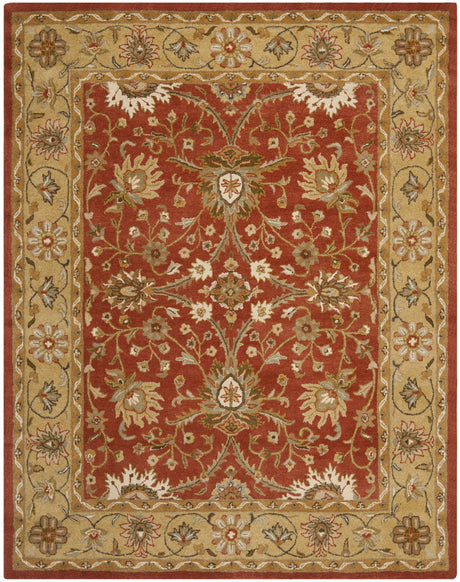 Safavieh Antiquity 9'-6" x 13'-6" Rug in Rust / Gold