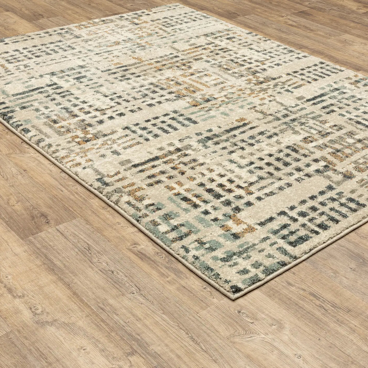 Oriental Weavers Sphinx Carson 0748F Beige/ Multi Rugs - angle detail