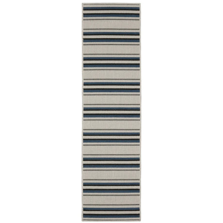Oriental Weavers Torrey 5571Y Beige/ Blue Rug - runner
