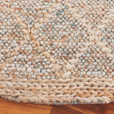Safavieh Natural Fiber 6'-0" x 6'-0" Rug in Rust / Natural
