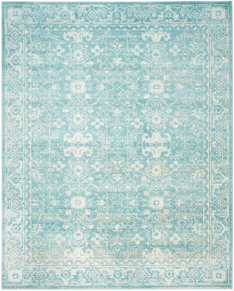 Safavieh Evoke 10'-0" x 14'-0" Rug in Light Blue / Ivory