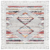 Safavieh Calista 6'-7" x 6'-7" Rug in Grey / Ivory